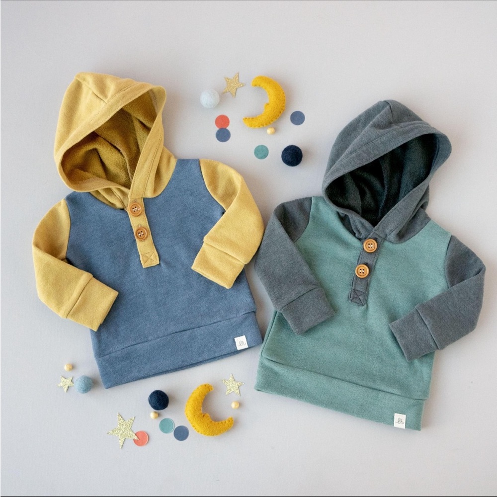 Lulu and Roo (Little Road Co) hoodie in size 0-3 months worn once
